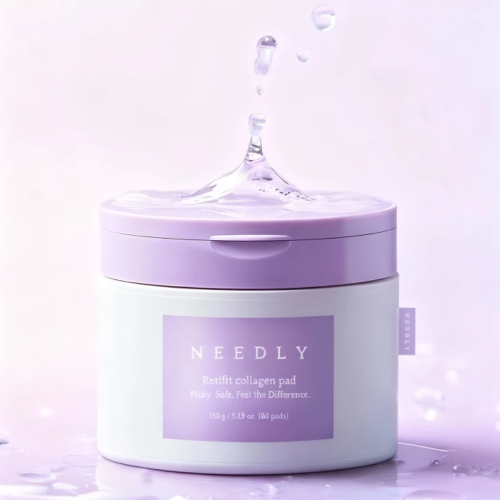 NEEDLY Retifit Collagen Pad 80шт - Тонер-педи з колагеном для зволоження та пружності - фото №3 NEEDLY Retifit Collagen Pad 80шт - Тонер-педи з колагеном для зволоження та пружності - фото №3